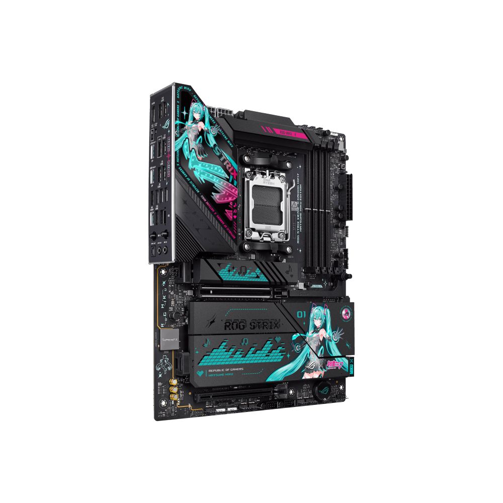 ROG STRIX X870E-H GAMING WIFI7 HATSUNE MIKU EDITION 初音聯名款主機板